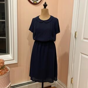 Modcloth Never Worn Navy French Schoolgirl Dress